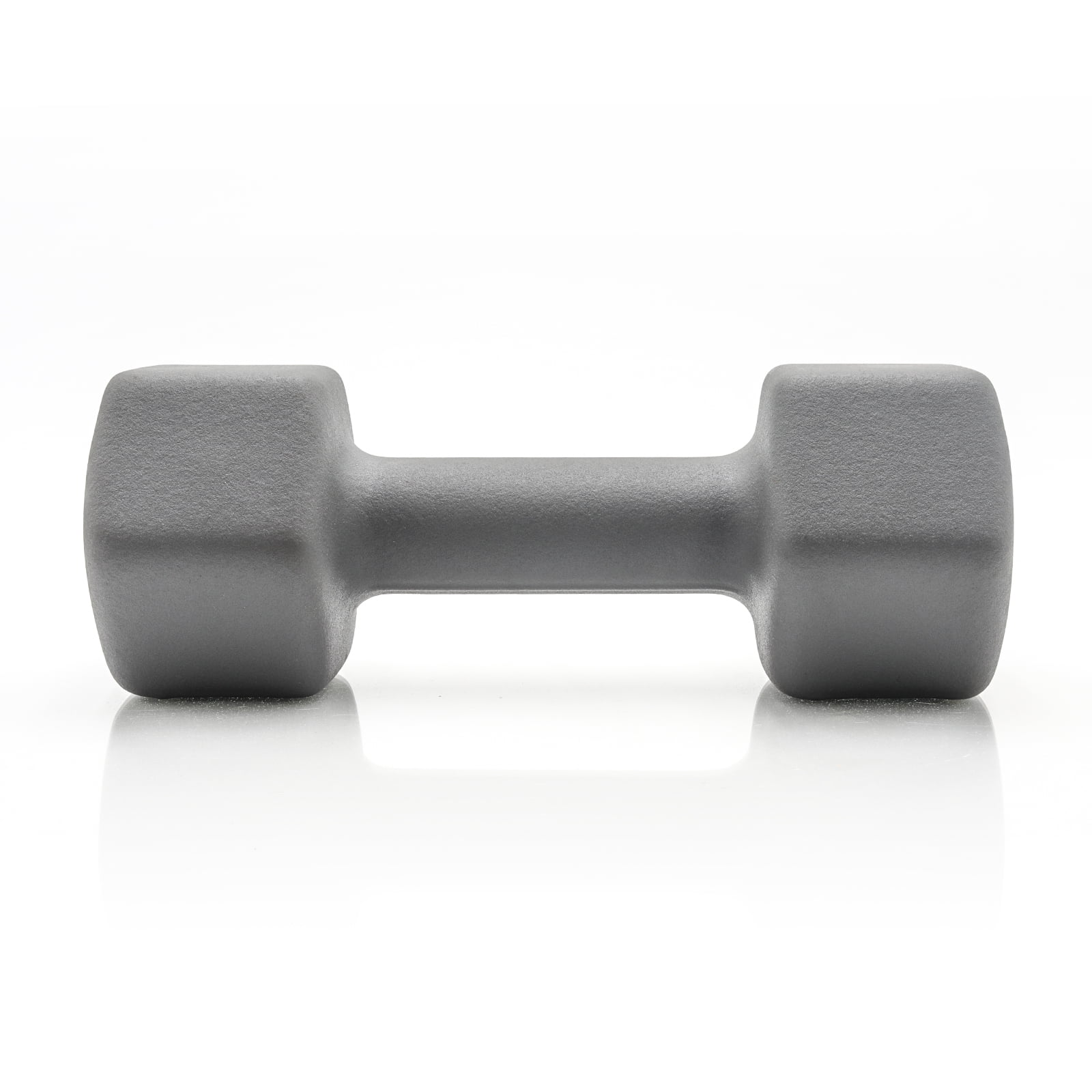 15Lb Neoprene Dumbbell, Cool Gray, Single