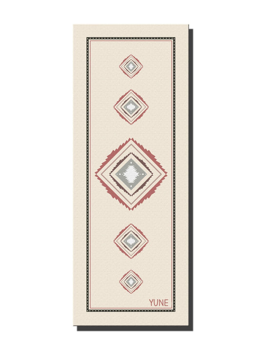 Yoga Mat | 6mm Thick | Beige| Non-Slip | Eco Friendly | Yune Yoga |